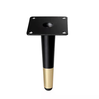 Round Polished Finish Adjustable Furniture Feet With Screw On Installation