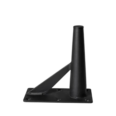 Polished Metal Tube Leg Replacement Feet With 100 Lbs Weight Capacity