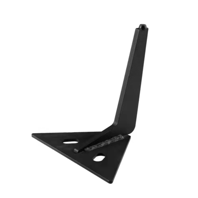 Polished Metal Tube Leg Replacement Feet With 100 Lbs Weight Capacity