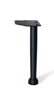 Round Polished Finish Adjustable Furniture Feet With Screw On Installation