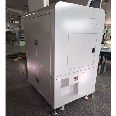 Silver Protective Sheet Metal Shell For Sheet Machine Polished Surface Welded Construction
