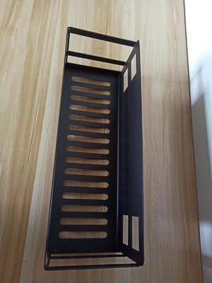 Rust Resistant Metal Wall Mounted Organizer For Home Kitchen Office Storage