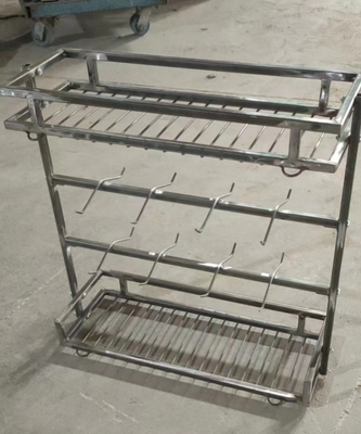 Heavy Duty Sheet Metal Organizer Wall Mount Rust Resistance