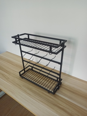 Heavy Duty Sheet Metal Organizer Wall Mount Rust Resistance