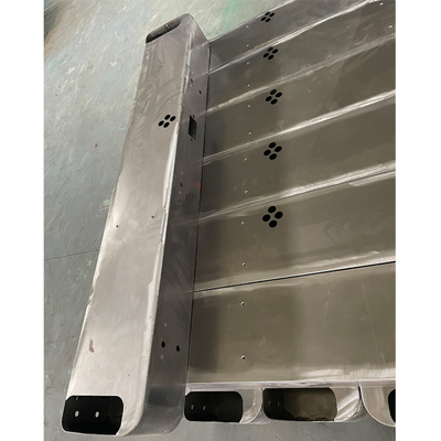 Electrical Enclosure Sheet Metal Lightbox with Varying Knockouts Based On Size