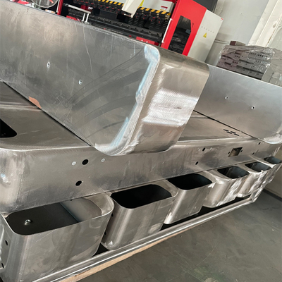 Electrical Enclosure Sheet Metal Lightbox with Varying Knockouts Based On Size
