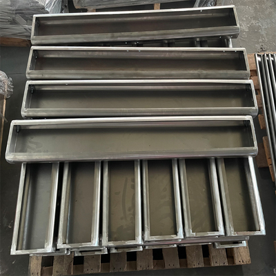 Electrical Enclosure Sheet Metal Lightbox with Varying Knockouts Based On Size