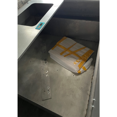 Customized Metal Sheet Caregiver Bed Hospital Attendant Metal Bed