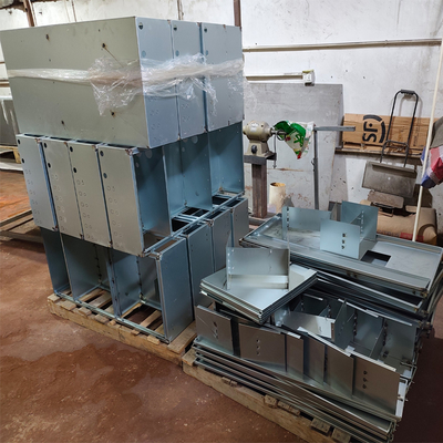 Rectangular Sheet Metal Machining Housing in Cold Rolled Steel for Customized Design