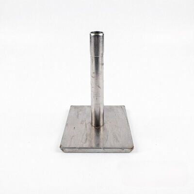 Customized Height Metal Tube Feet Screw On Installation Heavy Duty Tube Leg Feet Ideal for Commercial Applications